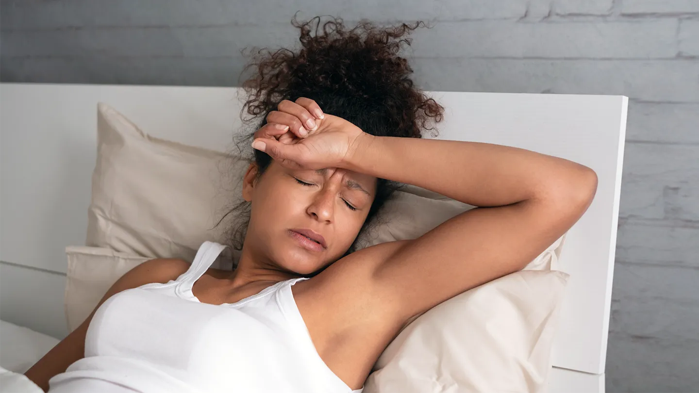 Managing night sweats from menopause